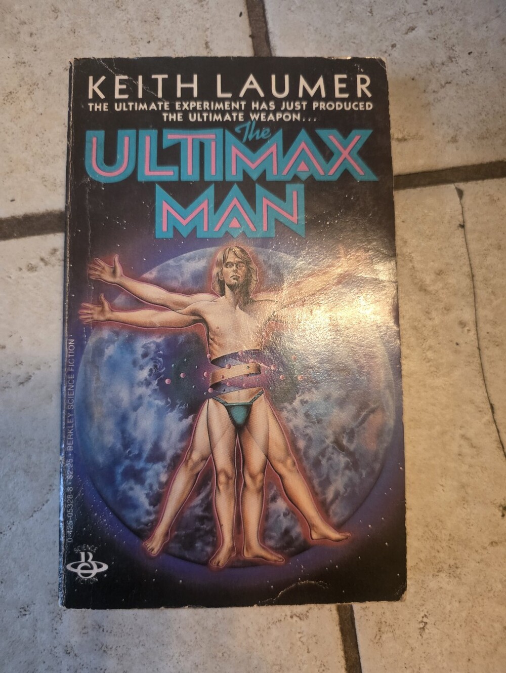 The Ultimax Man By Keith Laumer 1982 Berkley Science Fiction Edition Paperback